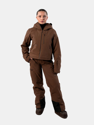 Liva pants - Chocolate brown