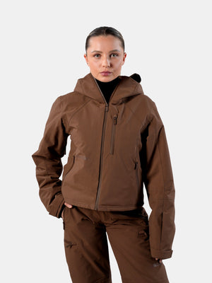 Liva jacket - Chocolate brown