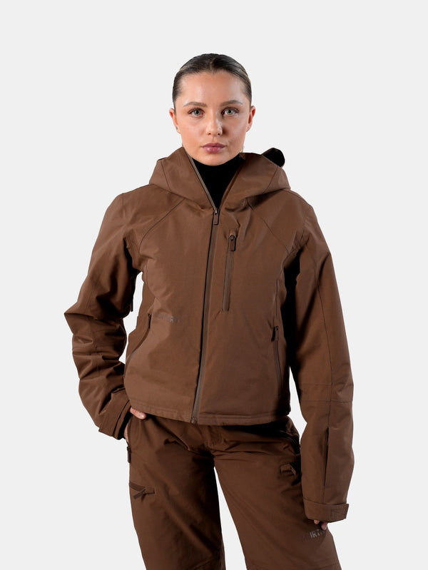 Liva jacket - Chocolate brown