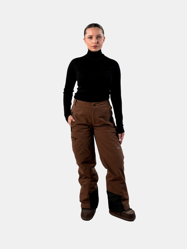 Liva pants - Chocolate brown