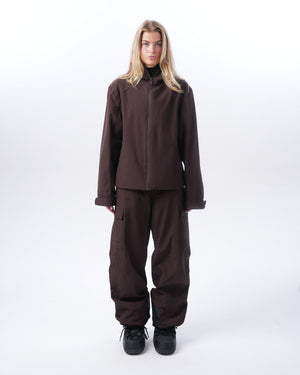 ALVA JACKET - DARK CHOCOLATE