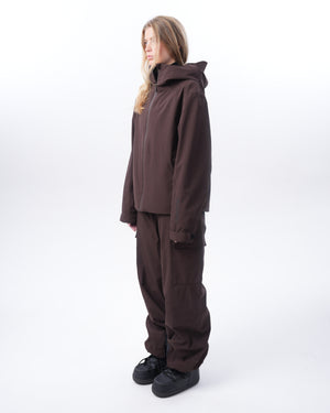 ALVA PANTS - DARK CHOCOLATE