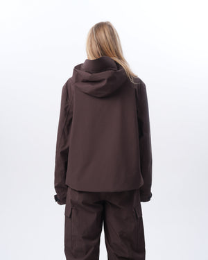ALVA JACKET - DARK CHOCOLATE