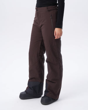 NORA PANTS - DARK CHOCOLATE