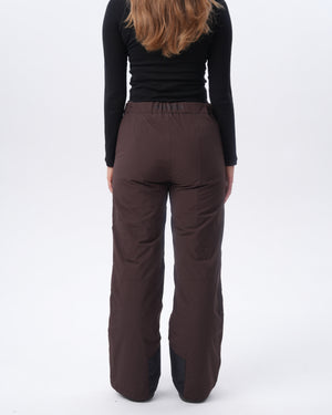 NORA PANTS - DARK CHOCOLATE