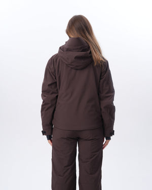 NORA JACKET - DARK CHOCOLATE